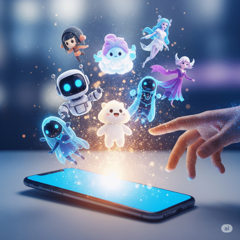 character ai review – chatbot creation screen.